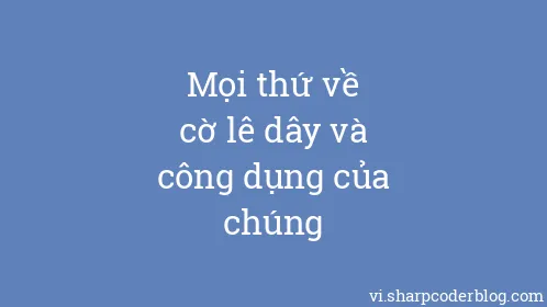 Mọi thứ về cờ lê dây và công dụng của chúng - Thumbnail
