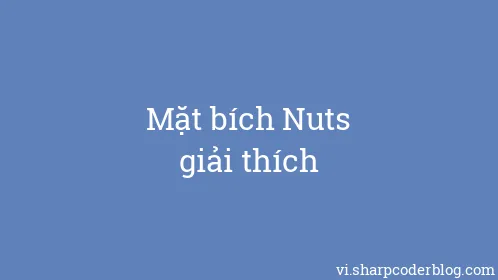 Mặt bích Nuts giải thích - Thumbnail