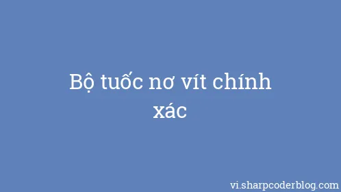 Bộ tuốc nơ vít chính xác - Thumbnail