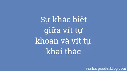 Sự khác biệt giữa vít tự khoan và vít tự khai thác - Thumbnail