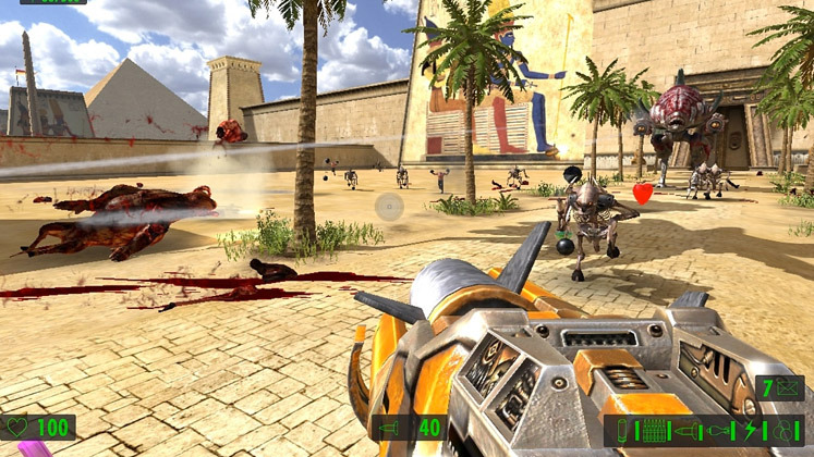 Serious Sam HD: Ảnh chụp màn hình cuộc gặp gỡ đầu tiên