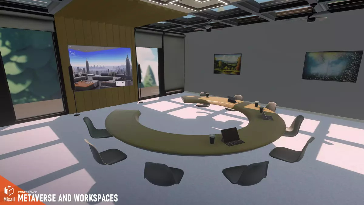 Metaverse và Workspaces - Hội nghị - Gói lưu trữ tài sản Unity.