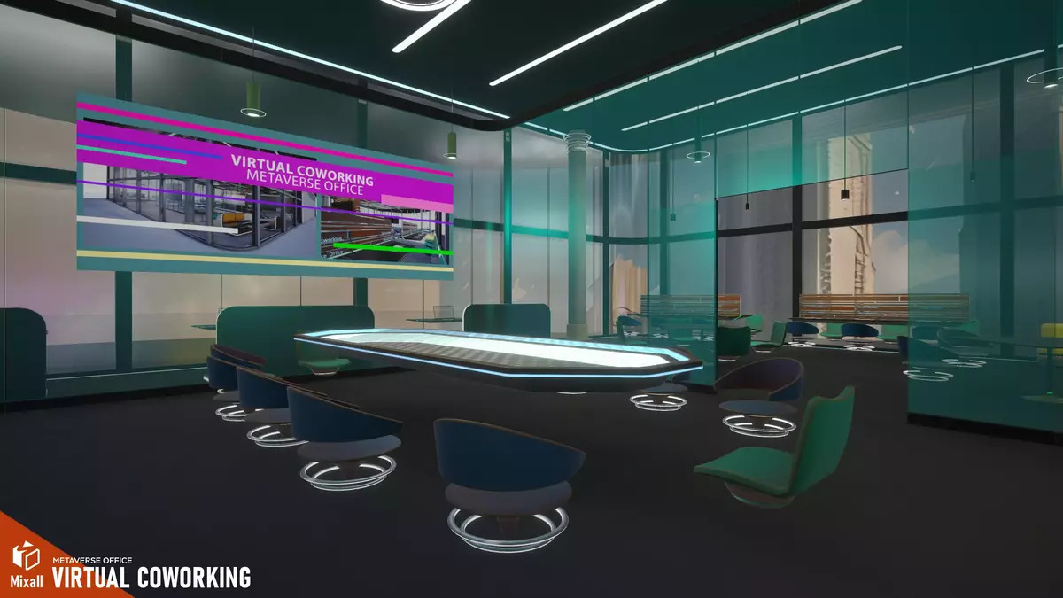 Coworking ảo - Văn phòng Metaverse - Gói lưu trữ tài sản Unity.