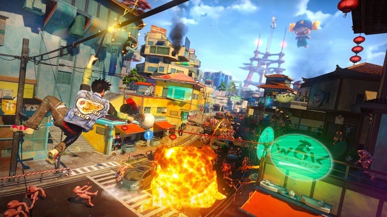 Ảnh chụp màn hình trò chơi Sunset Overdrive
